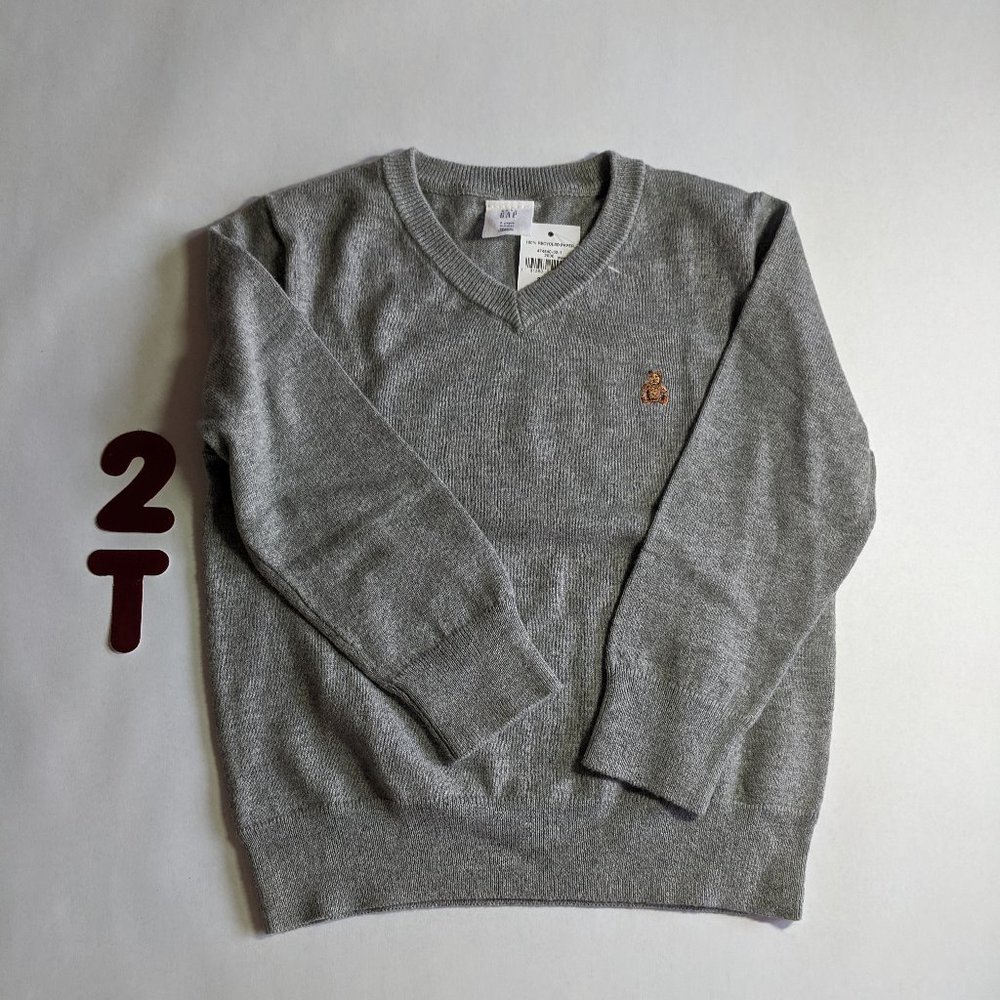 Baby Gap Grey Sweater Size 2T